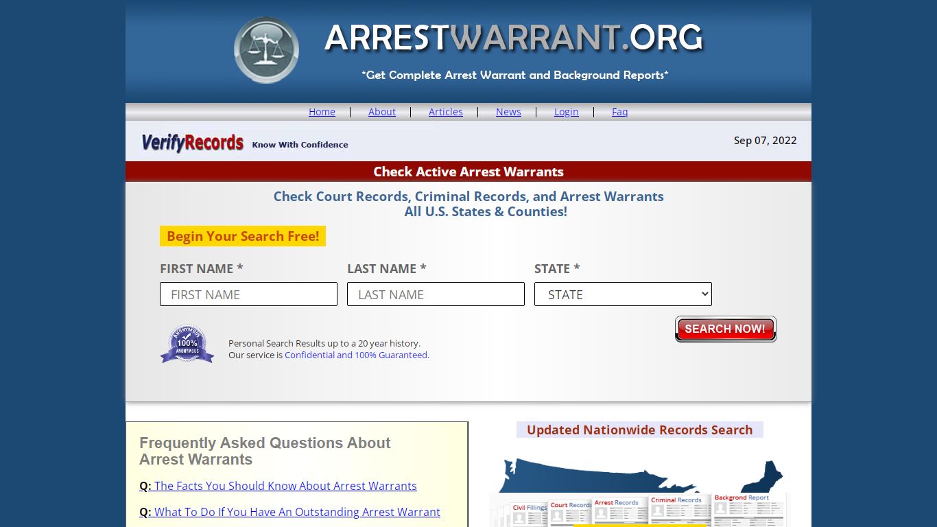 Arrest Warrant-ArrestWarrant.org
